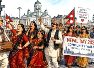 हेलसिन्की सेन्टरमा गाउँदै र नाच्दै हिँडेर नेपालीहरूले गल्ती गरेका हुन्?